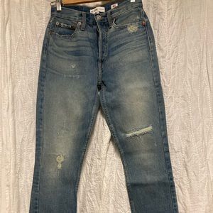 RE/DONE originals high-rise ankle jeans